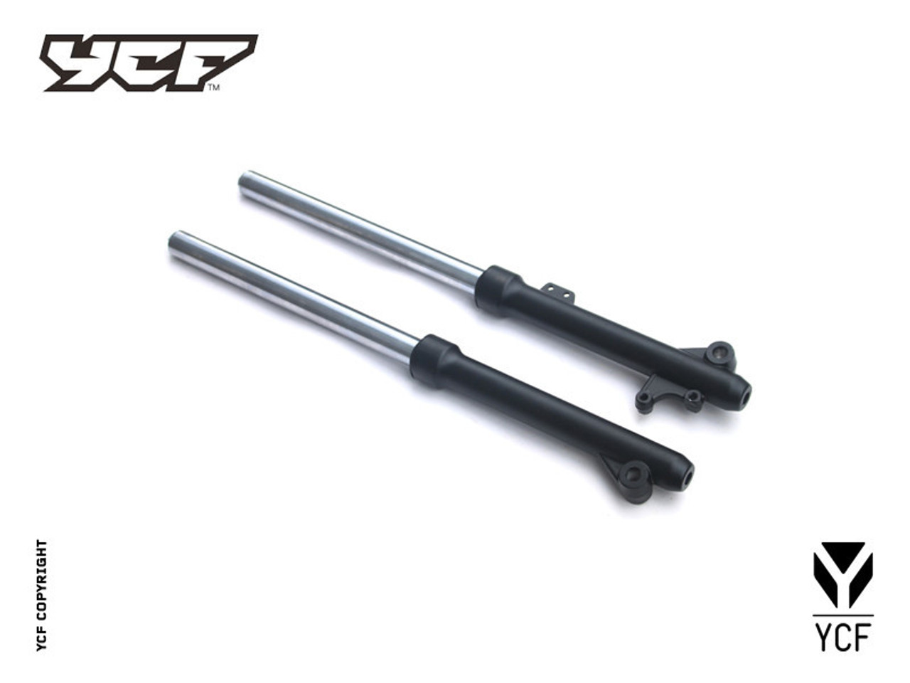 PAIR OF FORKS 650mm - NON-ADJUSTABLE - LITE 110/125