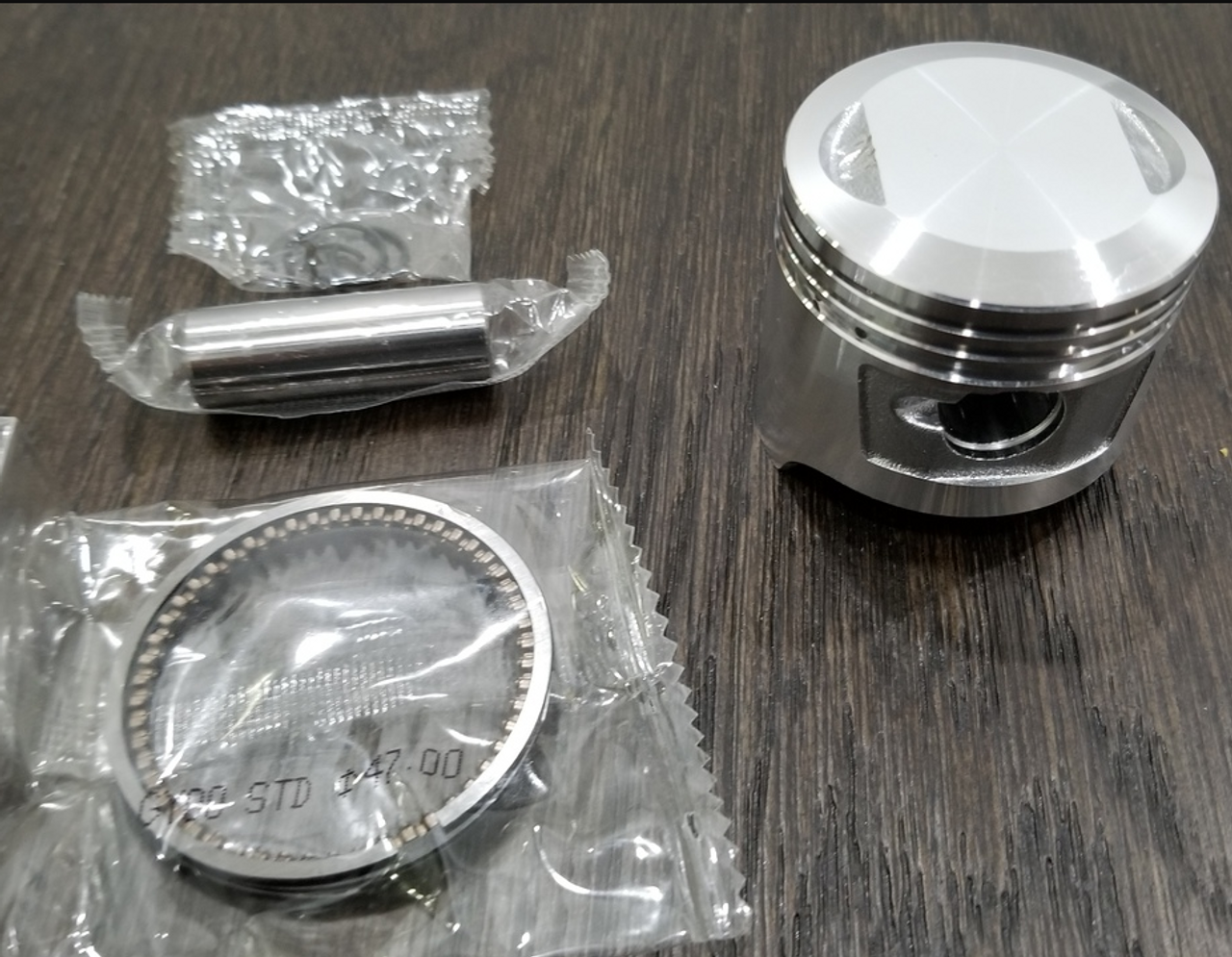 PISTON AND RINGS KIT. 86CC YX