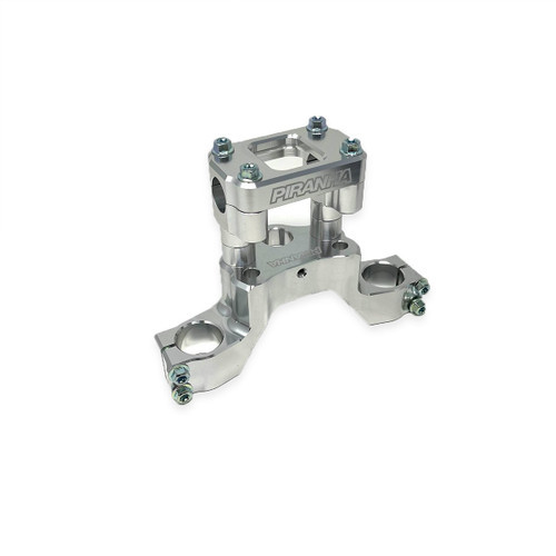 PIRANHA TOP CLAMP - KLX110(L) -  SILVER
