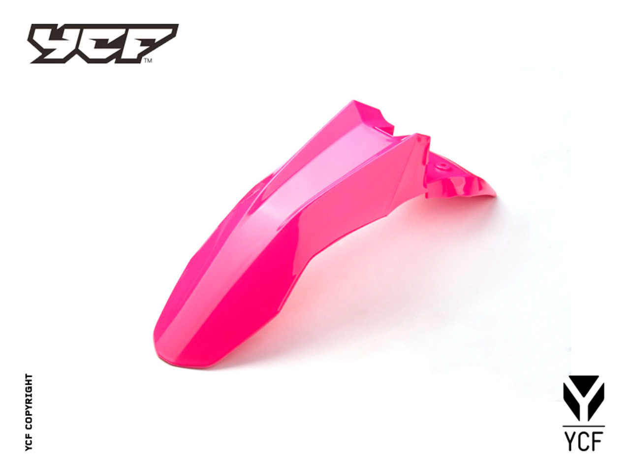 YCF FRONT FENDER - PINK.