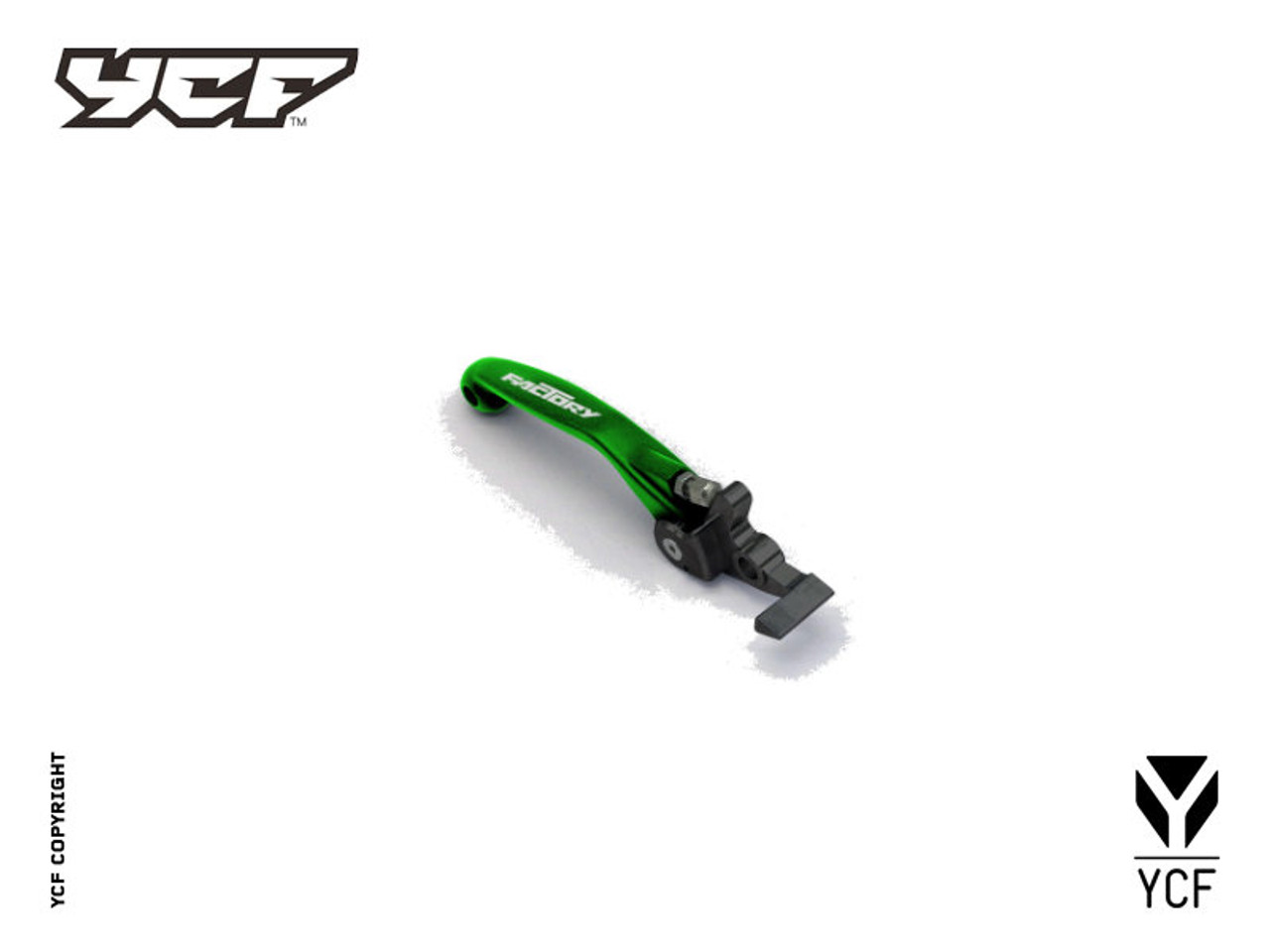 YCF50 FRONT BRAKE LEVER - GREEN (2020+)