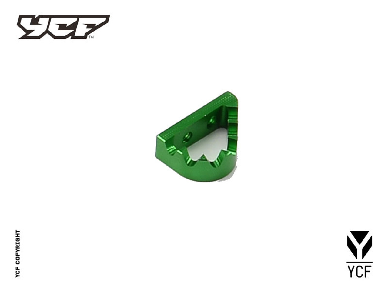 REAR BRAKE LEVER TIPS - NEW '21 GREEN