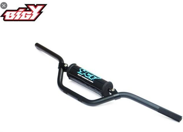 HANDLEBAR ALUMINUM 28.6mm BLACK BIGY 780mm Wholesale Cycle