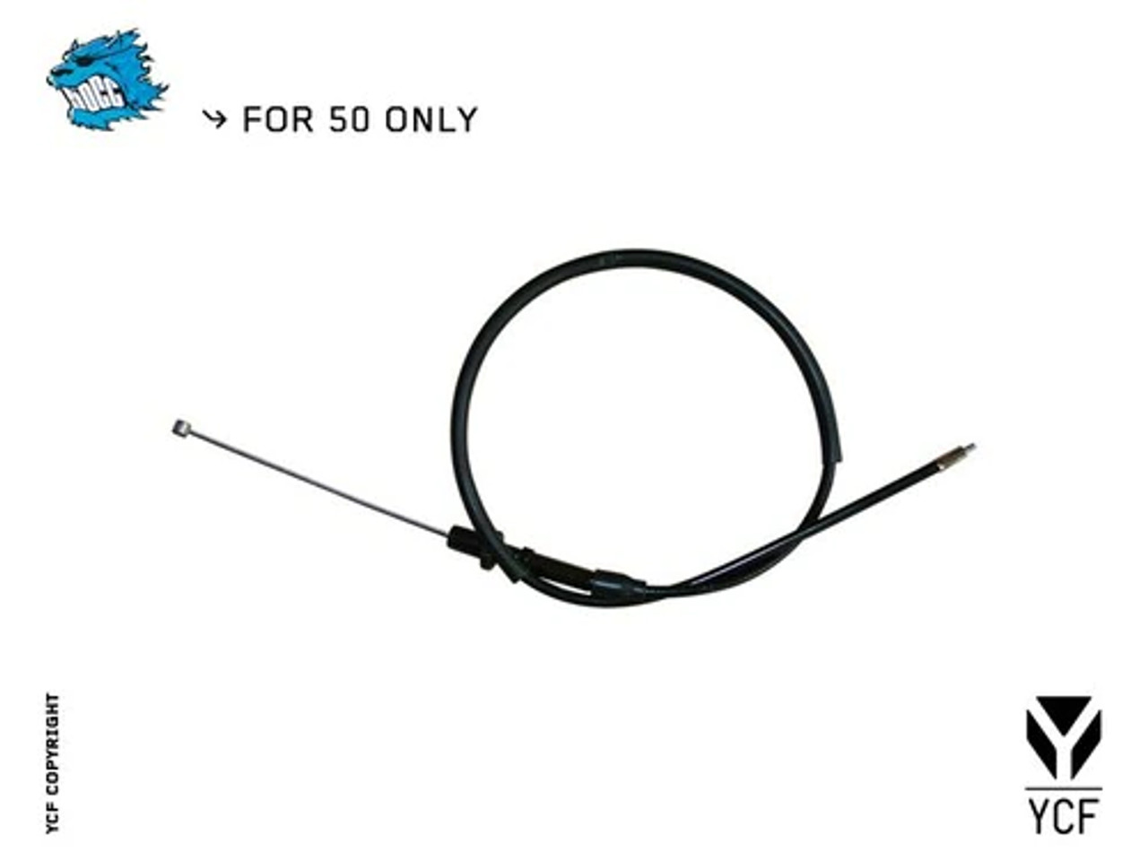 THROTTLE CABLE - 50A  ONLY