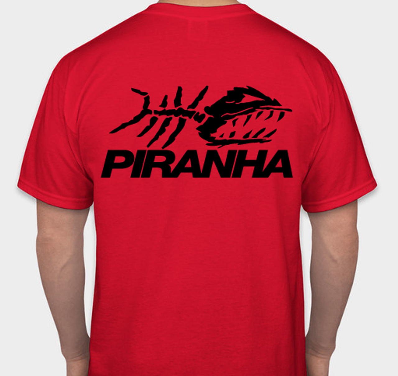 PIRANHA EXPERT T-SHIRT - RED X-LARGE