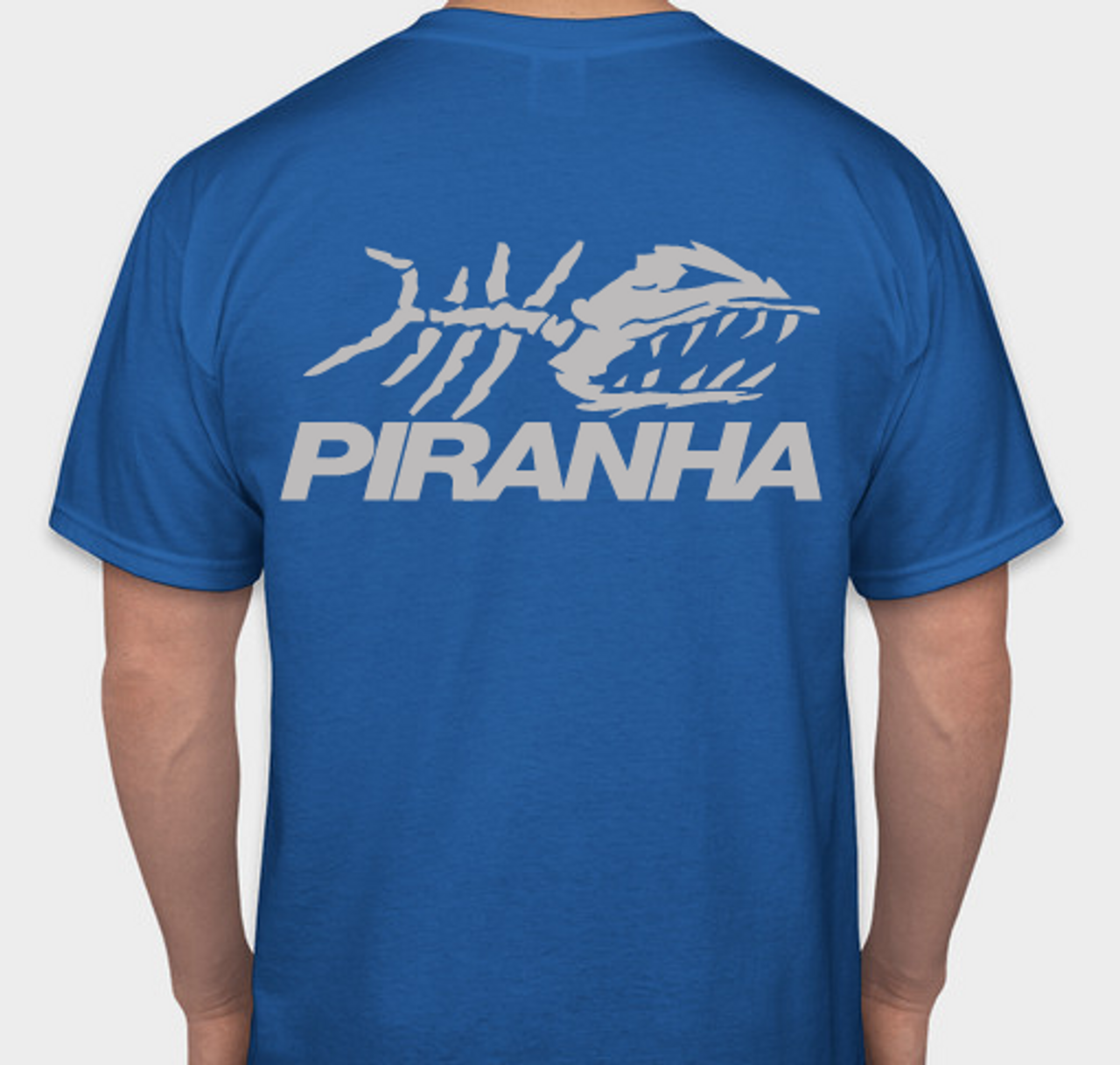 PIRANHA EXPERT T-SHIRT - BLUE MEDIUM