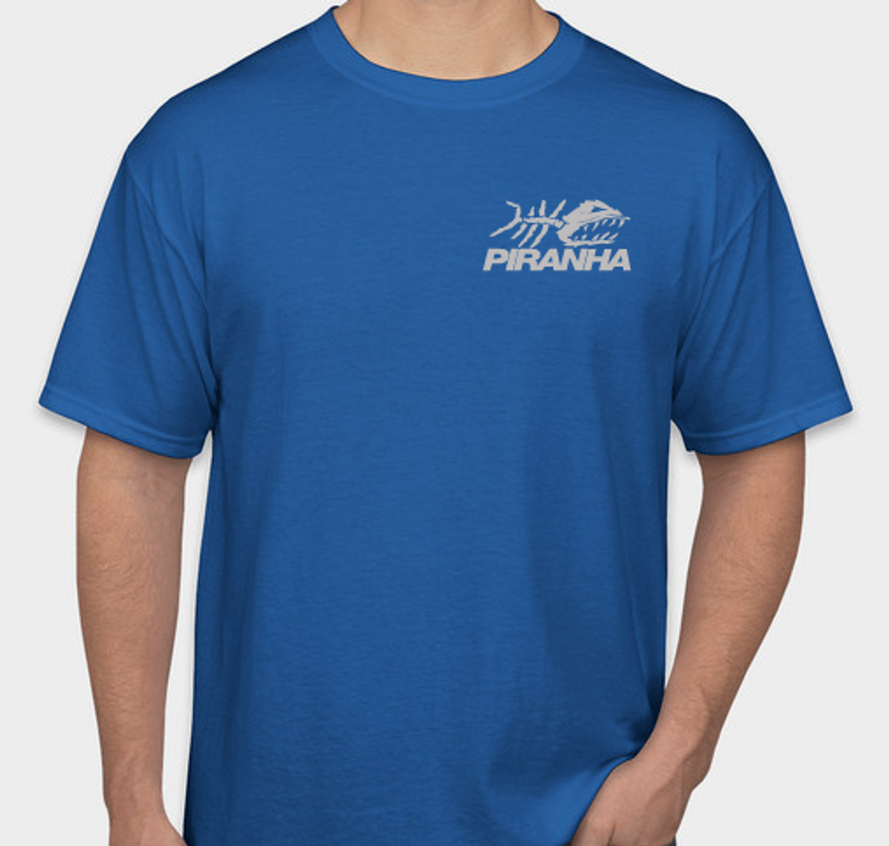 PIRANHA EXPERT T-SHIRT - BLUE LARGE