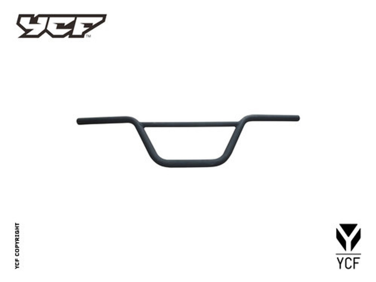 HANDLEBARS - CHROMOLY LOW NO EMBOSSING L=740MM