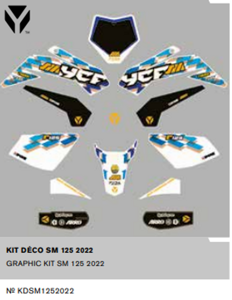 GRAPHIC KIT - SM125 - 2022