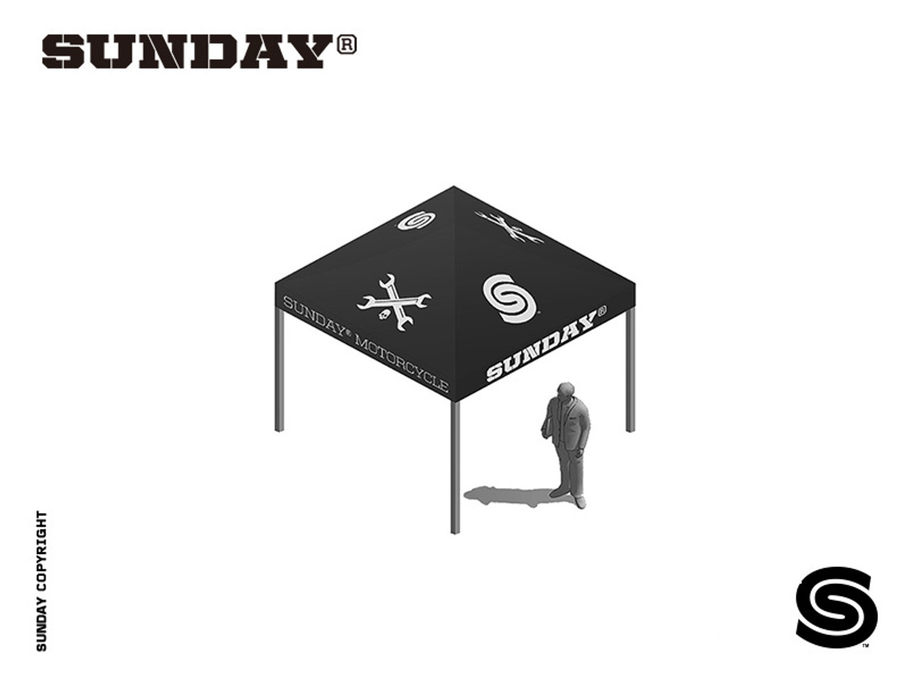 SUNDAY 3M x 3M TENT