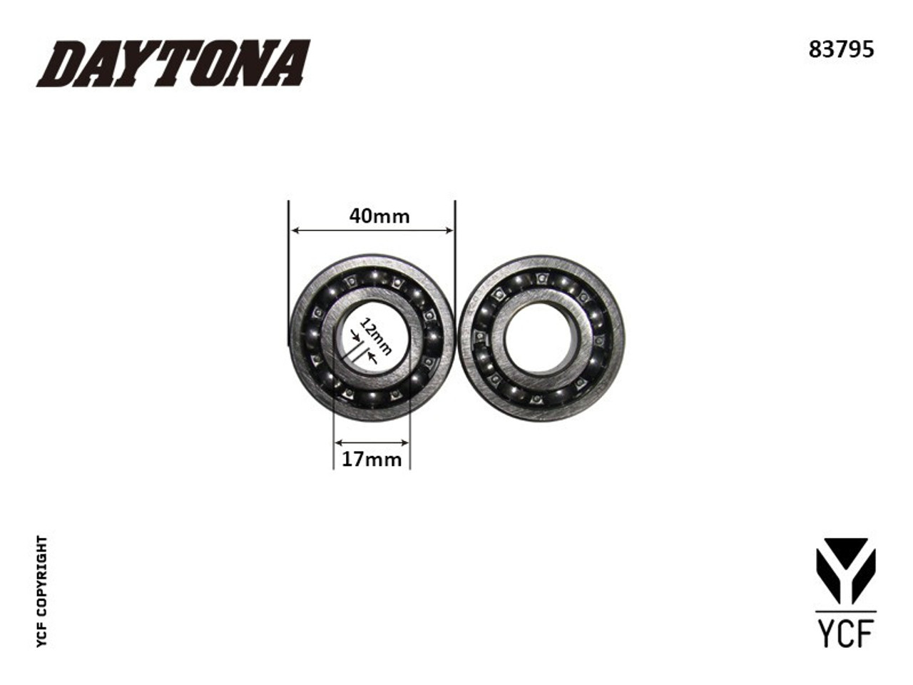 BEARING 6203 - 83795
