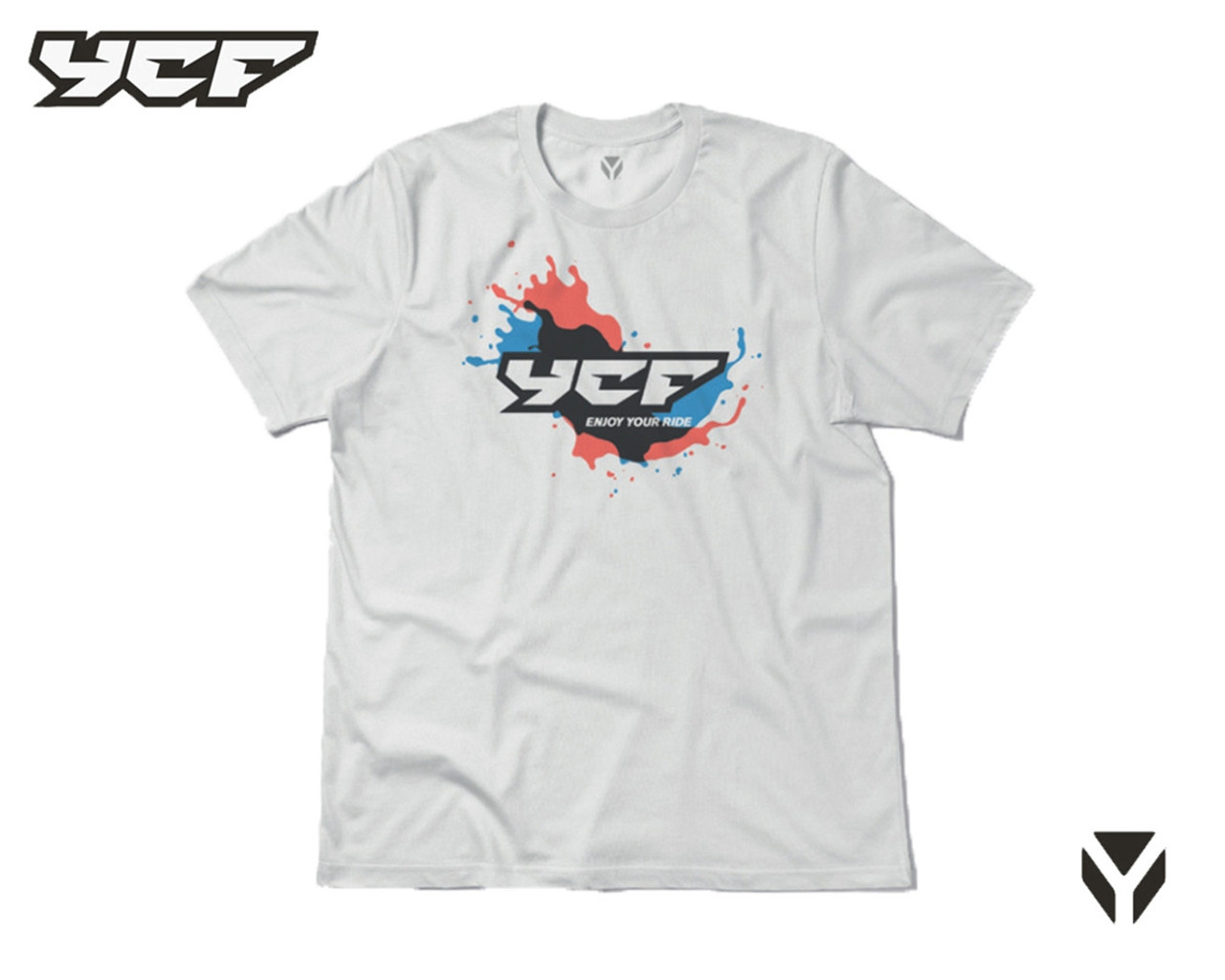 YCF SHIRT - XS WHITE FEMALE  - TSFYCFWH-XS