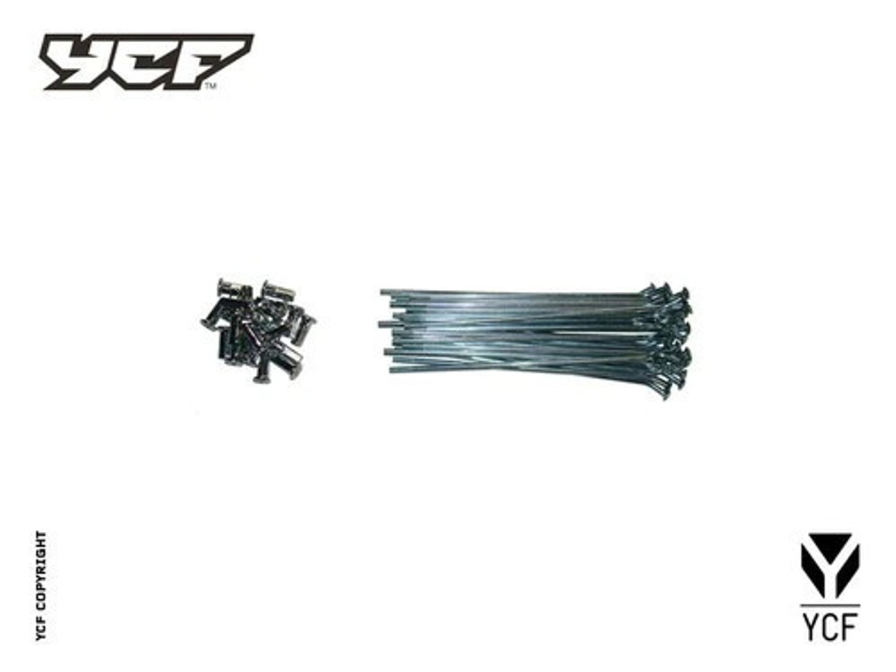 SPOKE SET 17" 8K  - JR17-18.6-8K SPOKE SET 17" 8K  - JR17-18.6-8K