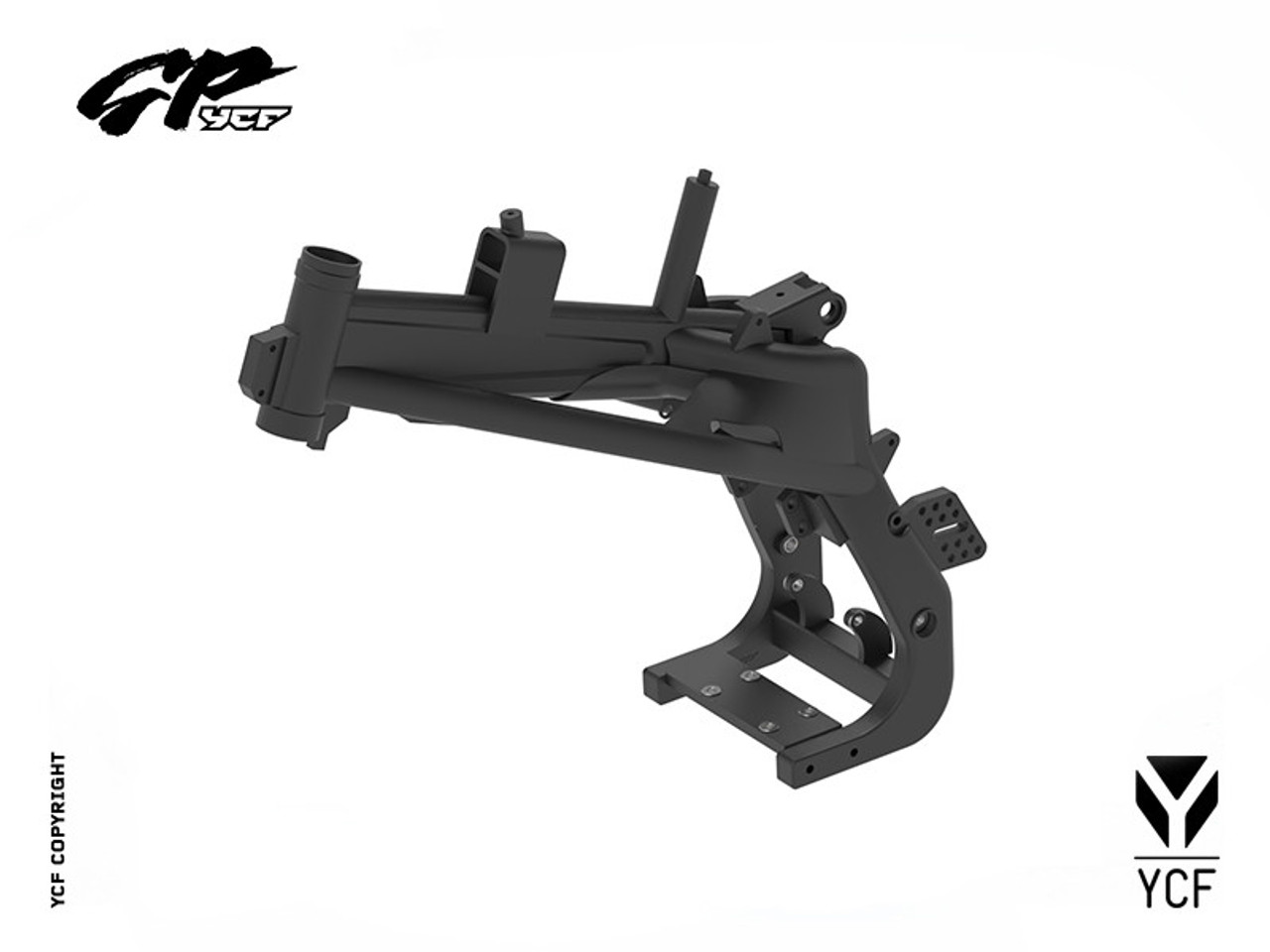 MINI GP ALUMINUM FRAME - MATTE BLACK
