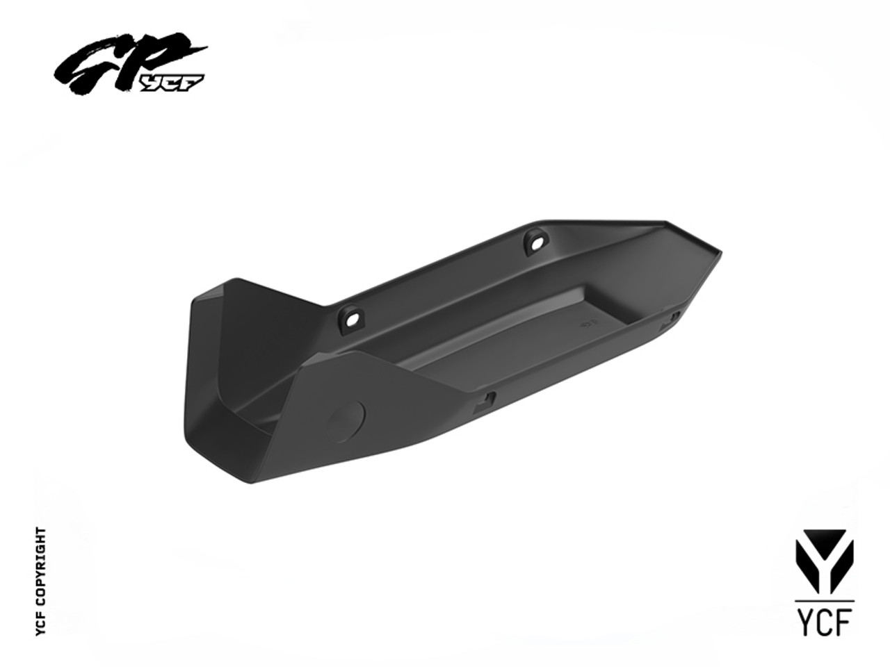 MINI GP - SKID PLATE ABS - MATTE BLACK