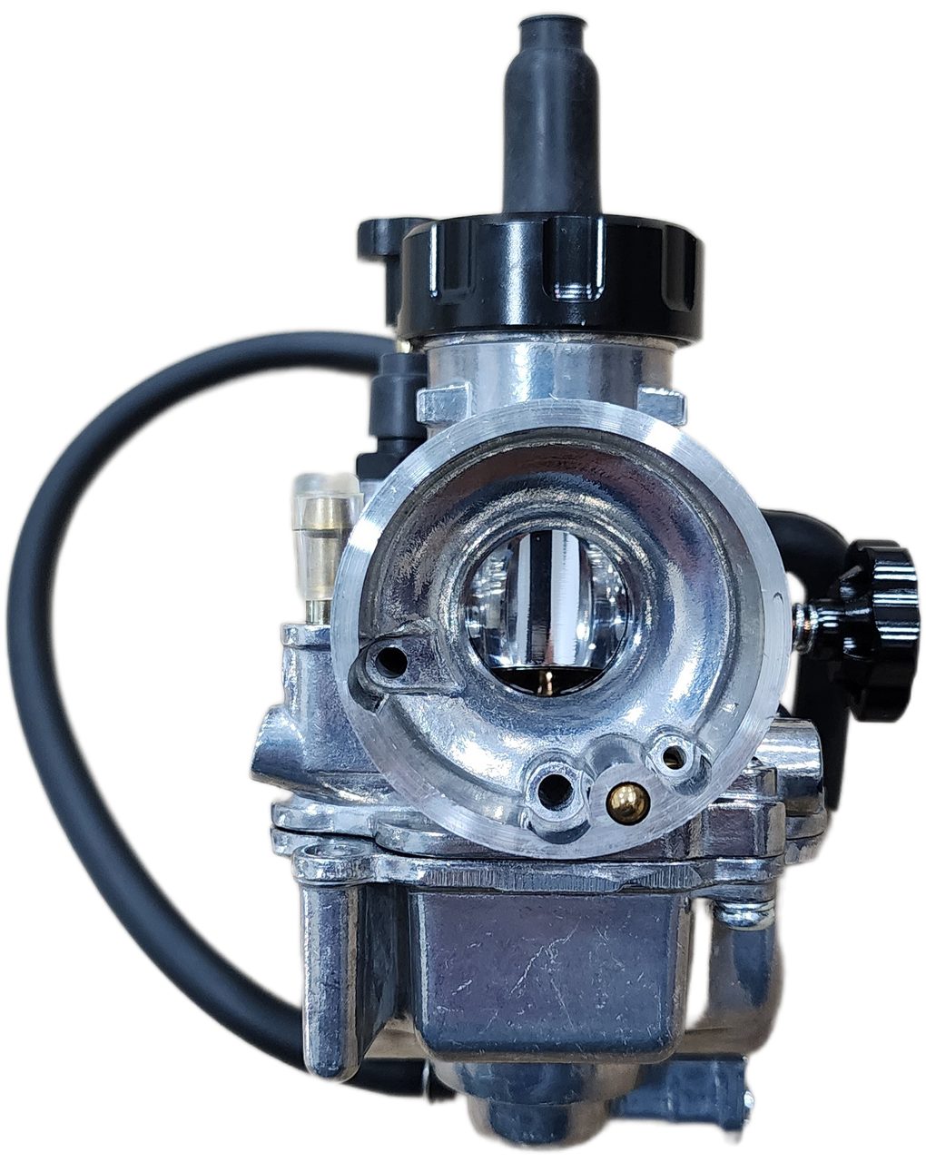 NIBBI CARB PE19FL - PIRANHA 125/140CC - POLISHED CNC