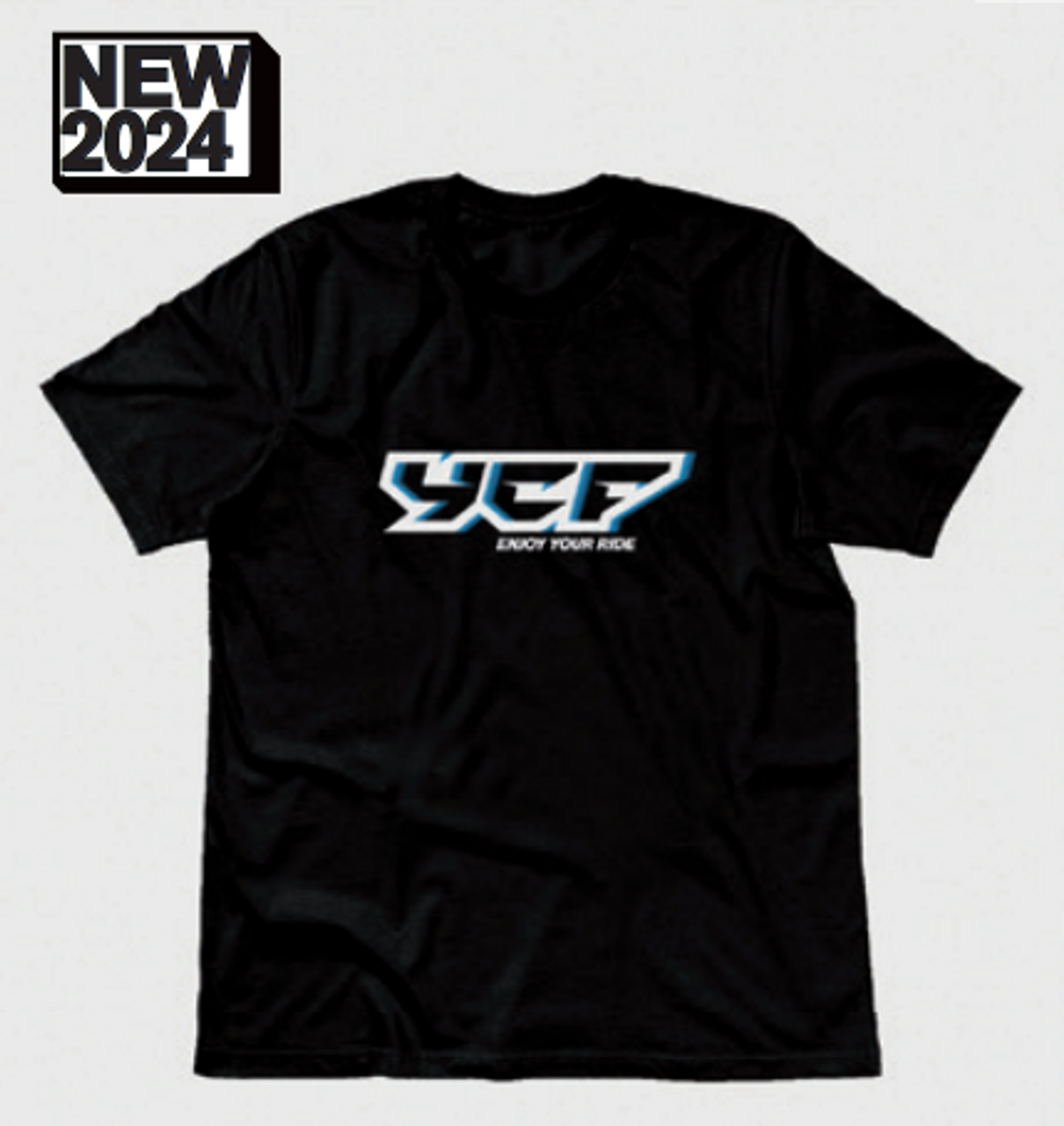 YCF T-SHIRT BLACK - MD