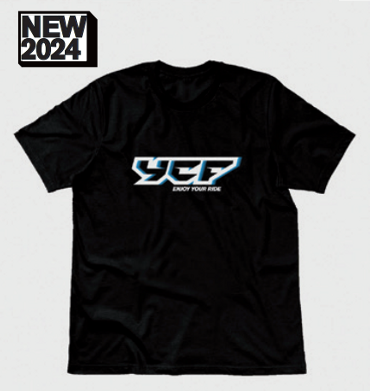 YCF T-SHIRT BLACK - XL