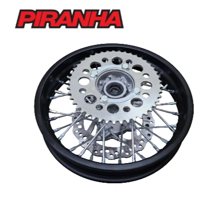 COMPLETE STEEL WHEEL - REAR P125E/P140SE
