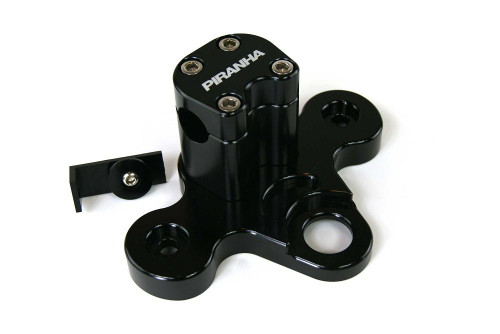 PIRANHA BAR CLAMP CRF50 (BLACK)