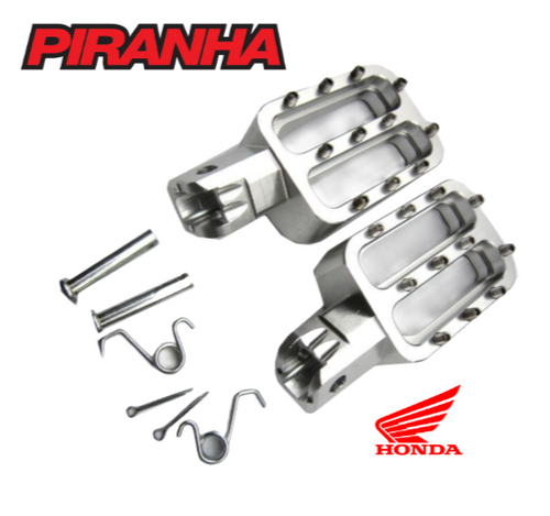 PIRANHA PIT BIKE FOOTPEGS - WIDE