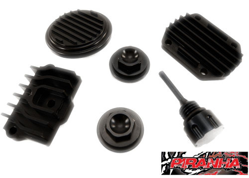 ENGINE DRESS UP KIT CRF50 BLACK