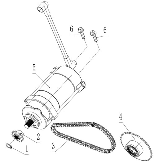 ELECTRIC STARTING MECHANISM