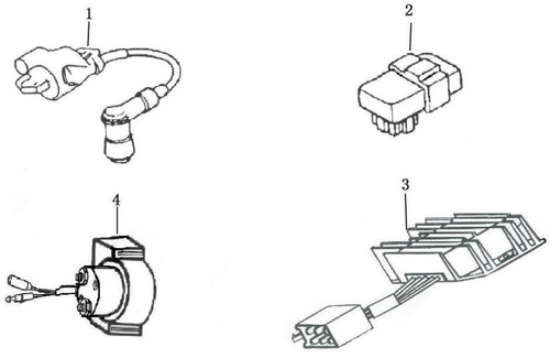 CDI, COIL, RECTIFIER, SOLENOID - ZONGSHEN 190