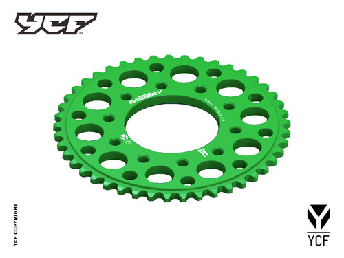 CNC SPROCKET GREEN (41T) (5 Bolt) CNC SPROCKET GREEN (41T) (5 Bolt)