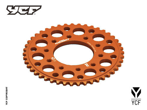 CNC SPROCKET ORANGE (41T) (5 Bolt)