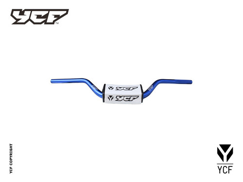 ALUMINUM HANDLEBAR - BLUE