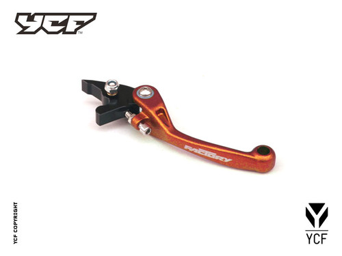 FOLDABLE BRAKE LEVER - ORANGE