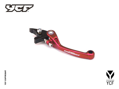 FOLDABLE BRAKE LEVER - RED