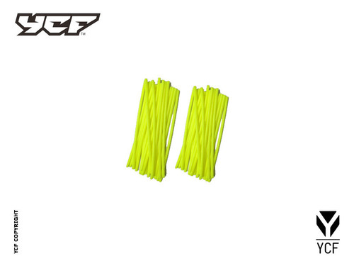SPOKE SKINS SET - YELLOW