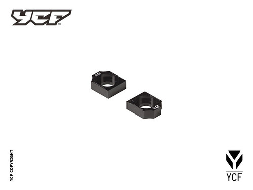 CNC AXLE BLOCKS Black