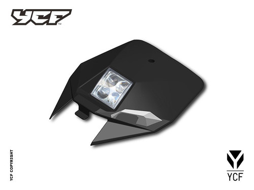 HEADLIGHT BIGY BLACK