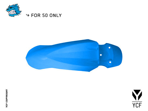 YCF50 FRONT FENDER YCF BLUE