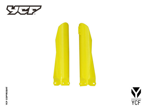 YCF FORK PROTECTORS  735mm - YELLOW