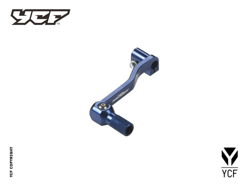 ALUMINUM CNC GEAR SHIFTER with OFFSET - BLUE