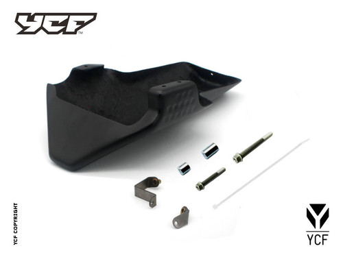 RACE BELLY PAN BLACK
