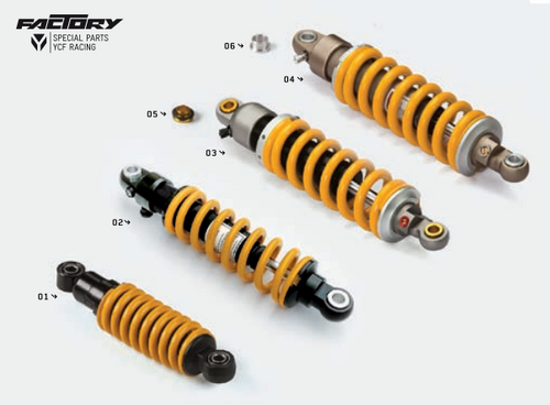 SHIFT UP 280mm Rear Shock (2Pcs) | BensBikesRacing