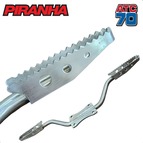 PIRANHA OVERSIZED FOOTPEG BAR - ATC70