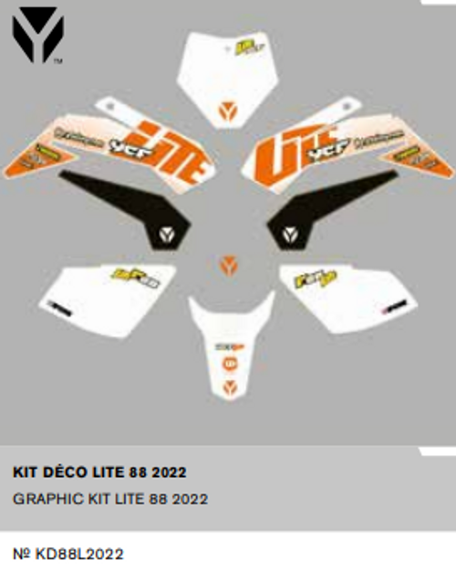 GRAPHIC KIT - LITE 88 - 2022