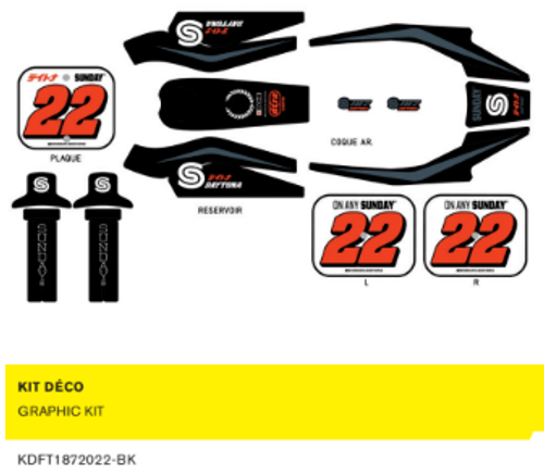 SUNDAY GRAPHIC KIT  S-187 - 2022