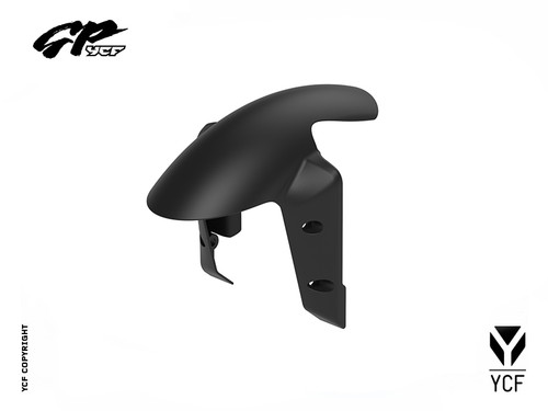 MINI GP - ABS FRONT FENDER - BLACK MATTE