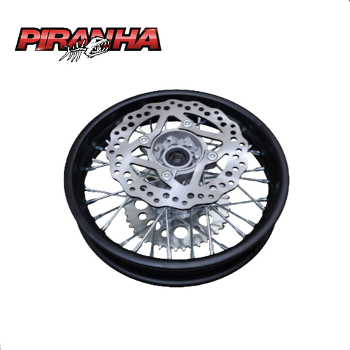 COMPLETE STEEL WHEEL - REAR P125E/P140SE