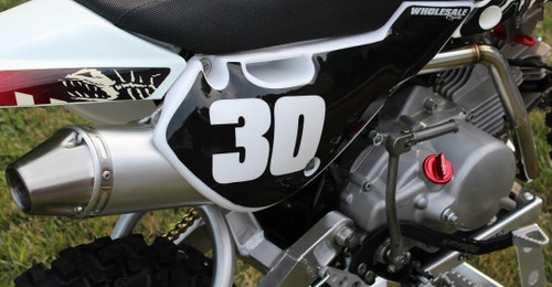 Piranha KLX110 T4 Exhaust
