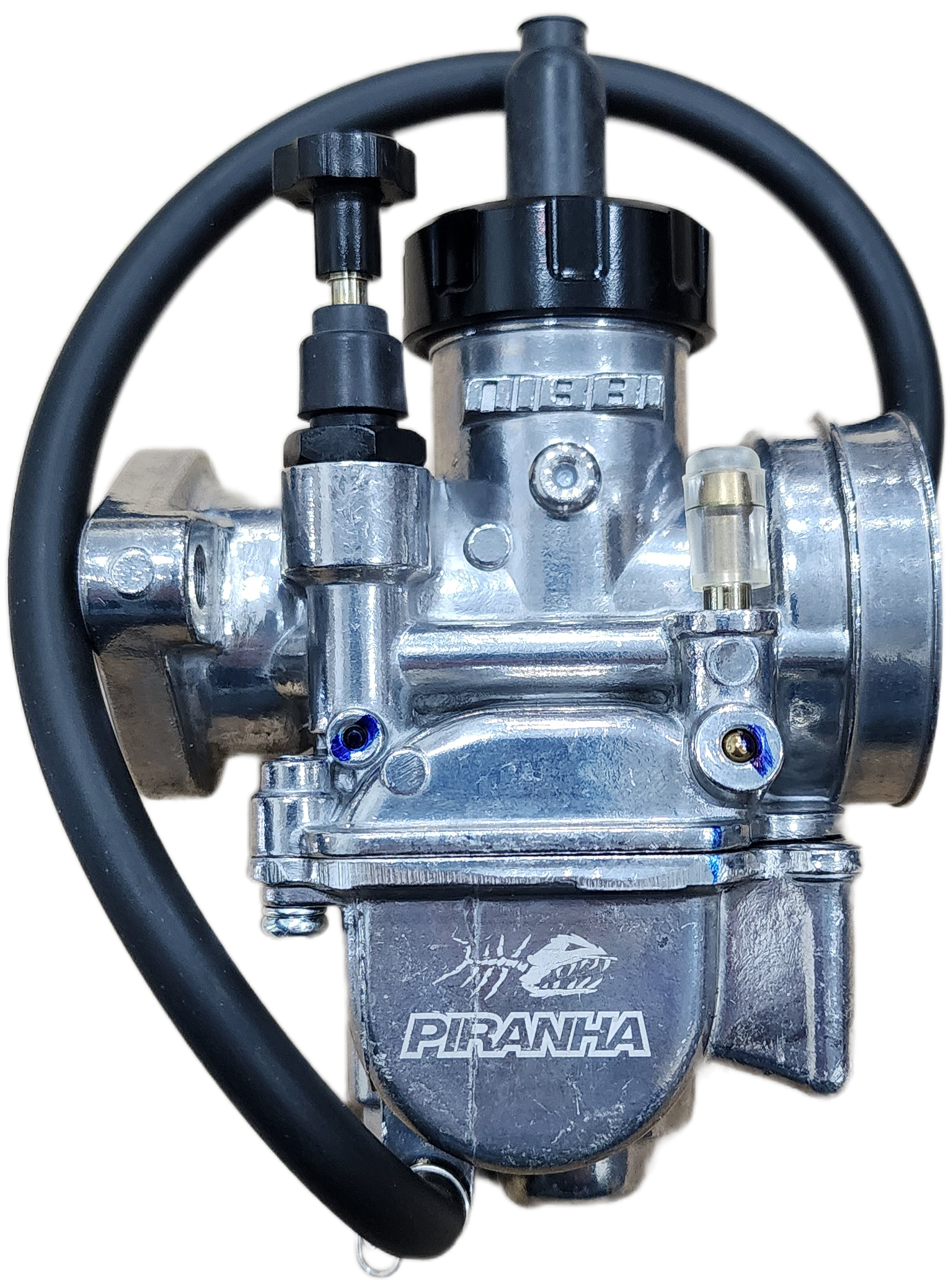 NIBBI CARB PE19FL - PIRANHA 125/140CC - POLISHED CNC - Wholesale Cycle