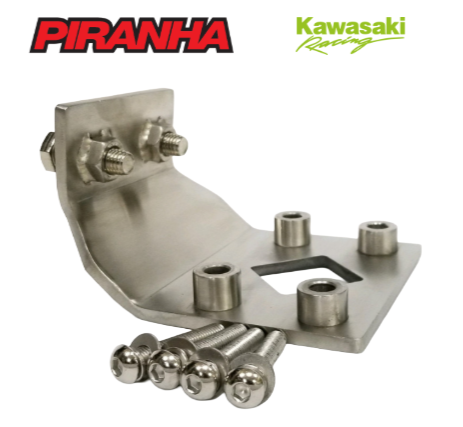 ダイナボルトブラザーズ PIRANHA CRADLE MOUNT - STAINLESS - KLX110(L) - Wholesale Cycle