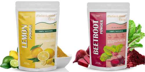 Combo of Lemon Powder & Beetroot Powder